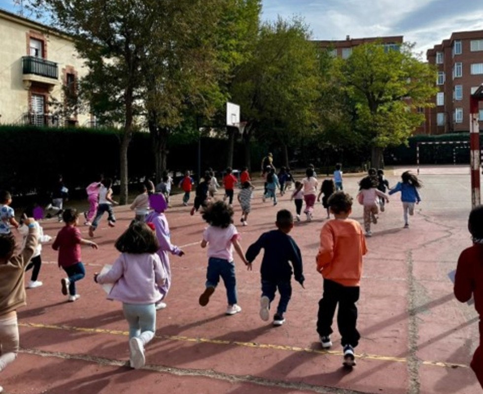 Carrera 'Gotas' en el Colegio Reina Fabiola.