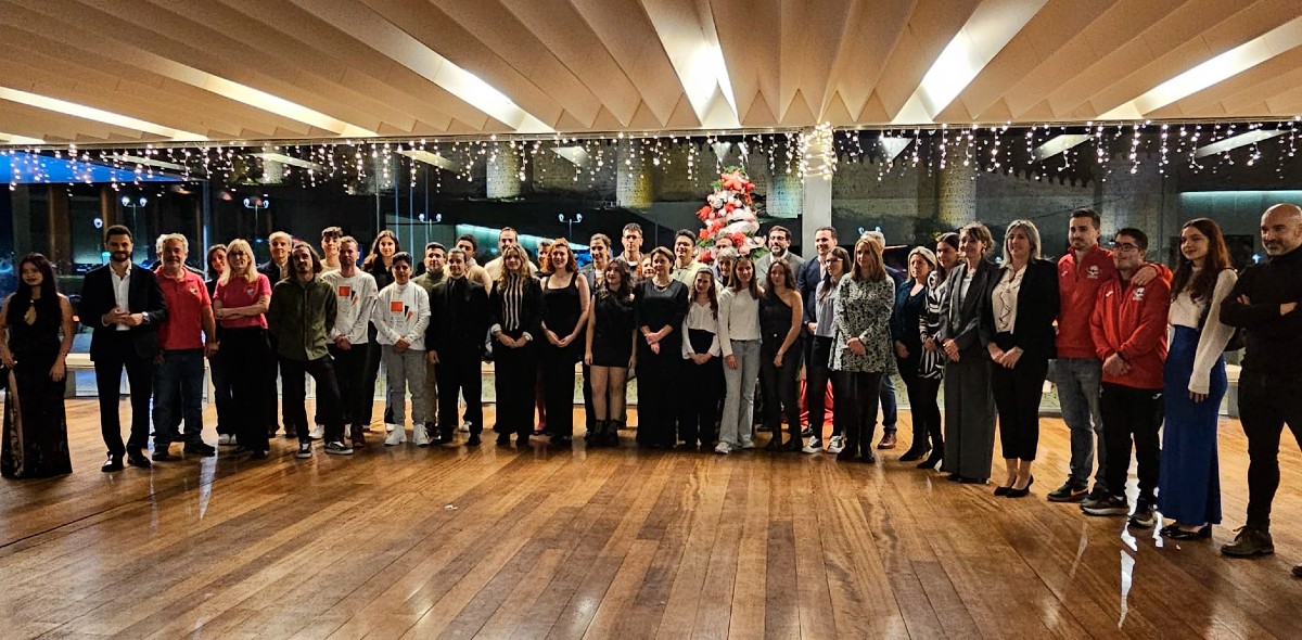 Premiados en el Certamen de J&oacute;venes Creadores en la Gala Joven 2025.