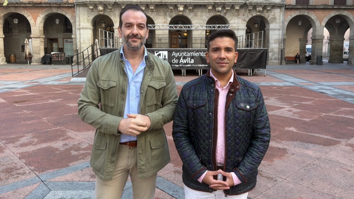 Jorge Pato y Alfonso Garrido, concejales del PP
