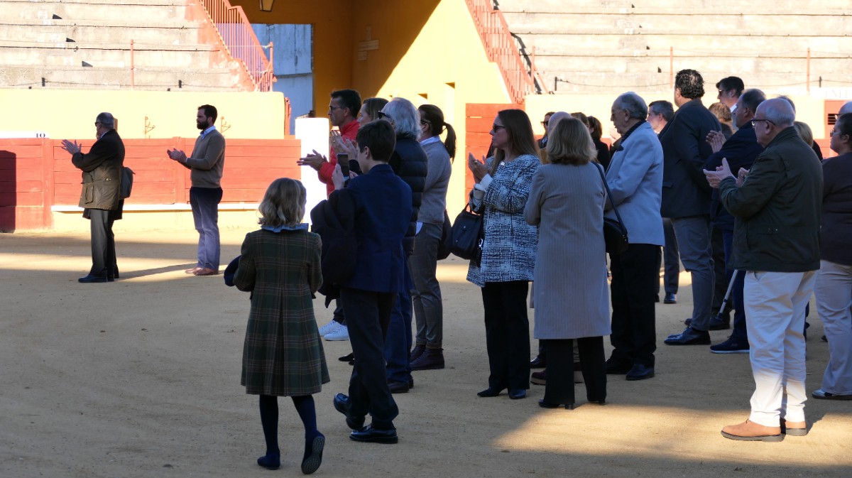Despedida a Andr&eacute;s Hernando en la plaza de toros de &Aacute;vila.