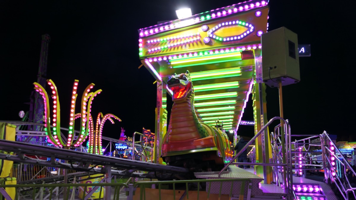 Recinto ferial en el D&iacute;a del Ni&ntilde;o.