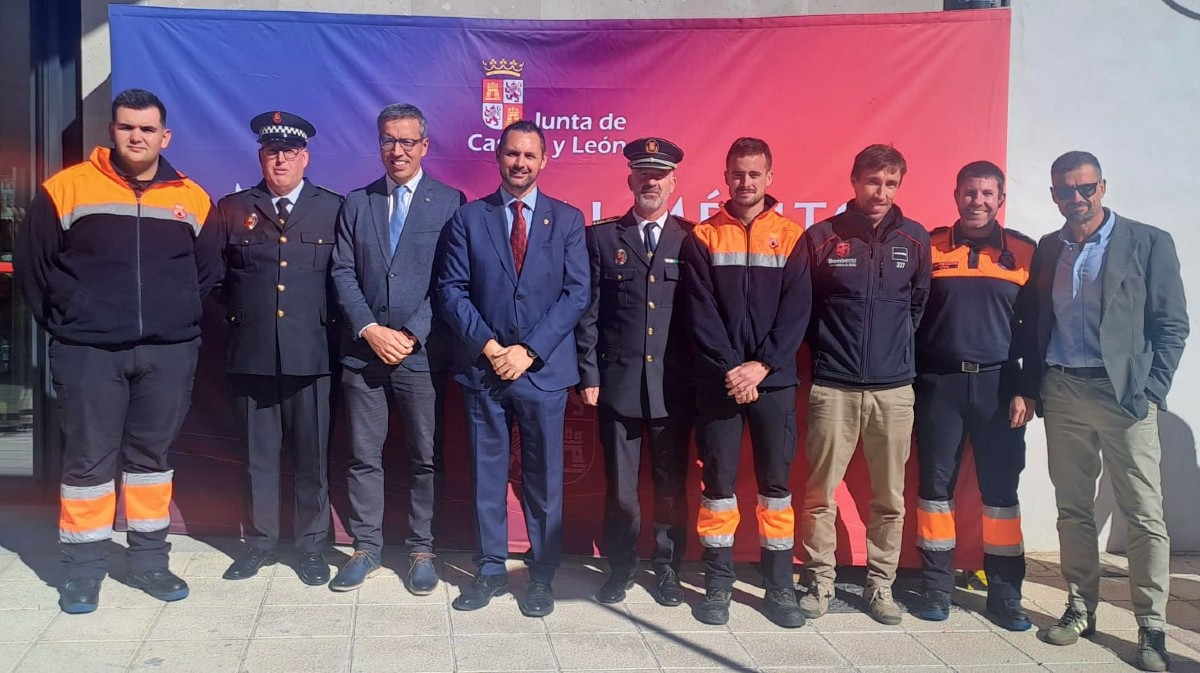 Entrega de las Medallas al M&eacute;rito de la Protecci&oacute;n Ciudadana de Castilla y Le&oacute;n.