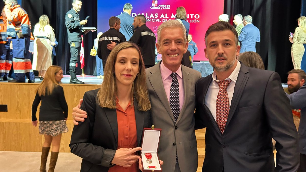 Entrega de las Medallas al M&eacute;rito de la Protecci&oacute;n Ciudadana de Castilla y Le&oacute;n.