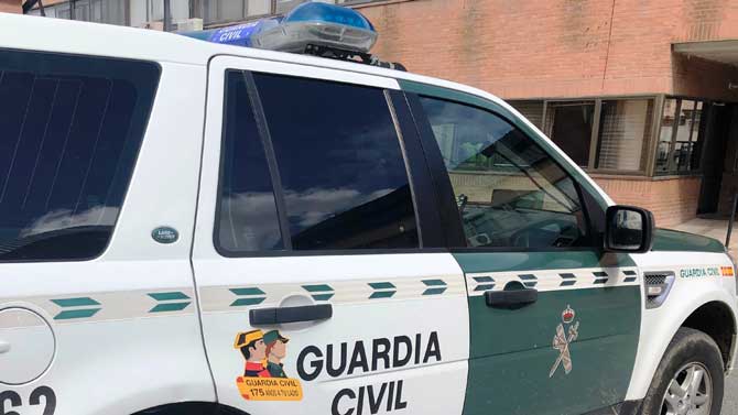 Imagen de archivo de un vehículo de la Guardia Civil.
