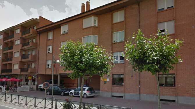 Guardiia Civil en El Tiemblo.