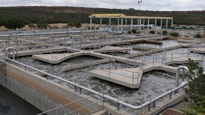 Estación Depuradora de Aguas Residuales de Ávila.