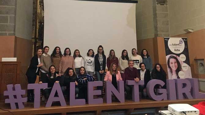 Primera charla de la segunda edición del proyecto Stem Talent Girl en Ávila.