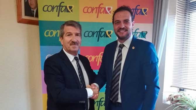 Convenio entre Confae y el Ayuntamiento de Martiherrero.