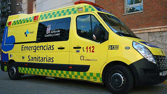 Ambulancia de soporte vital.