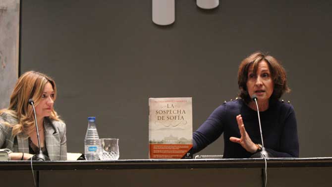 Paloma Sánchez-Garnica en el ciclo 'Literarios'.