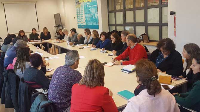 Reunión del Consejo Municipal de Discapacidad.