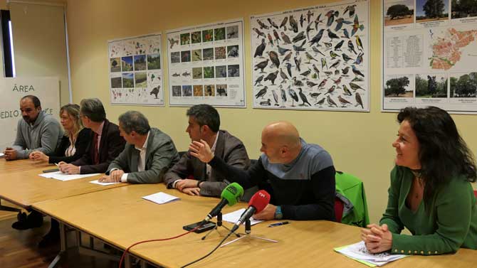 Presentación del trabajo 'Biodiversidad en el término municipal de Ávila'.