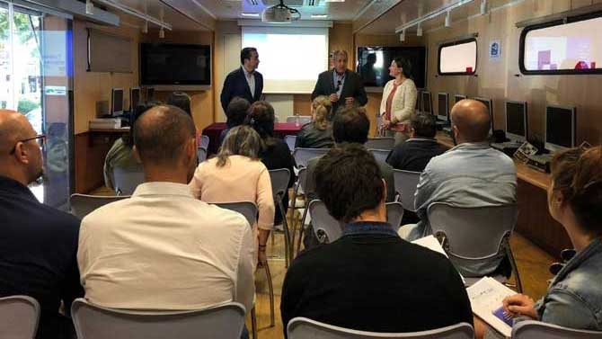 Imagen de archivo de una actividad del programa Competic.