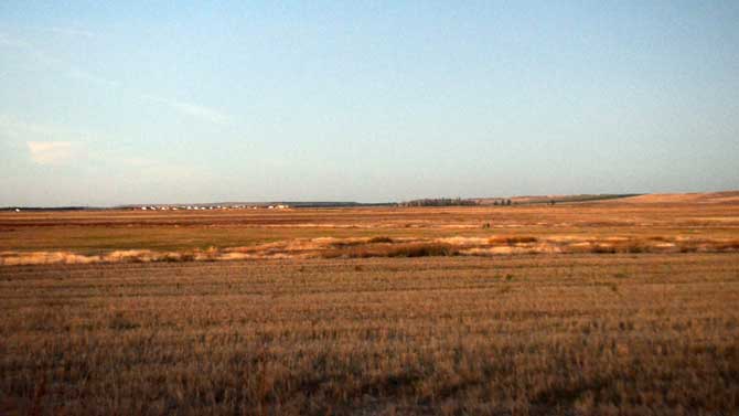 Vista de La Moraña. Foto; Jesús María Sanchidrián.