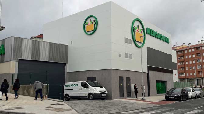 Nuevo Mercadona en la avenida Rodríguez Sahagún.