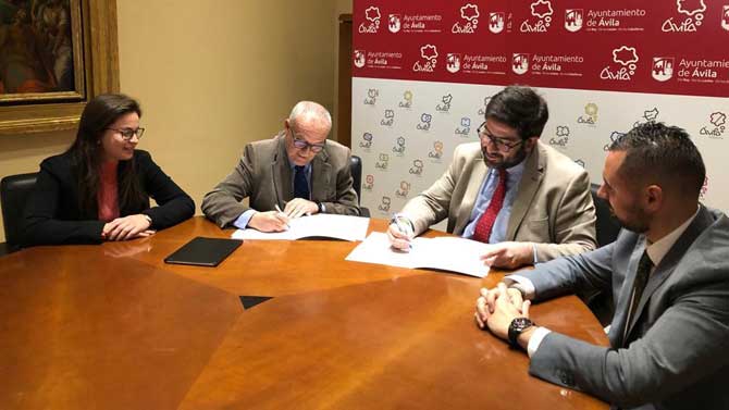 Convenio entre el Ayuntamiento de Ávila y Juventudes Musicales.