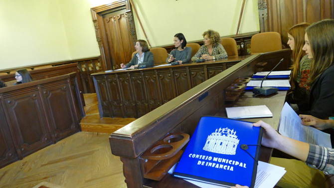 Imagen de archivo del Consejo Municipal de Infancia.