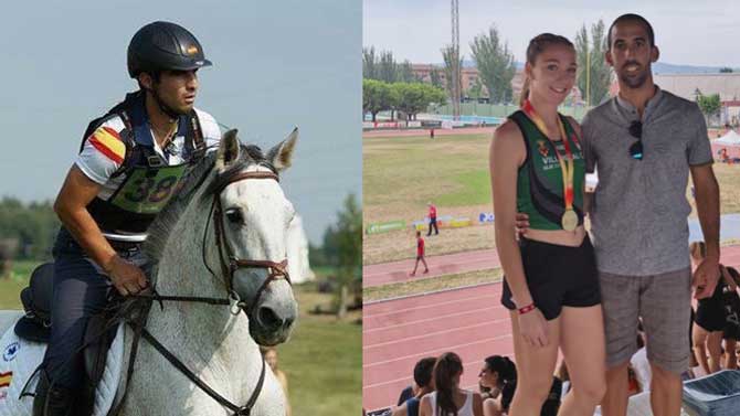 Agustín Fernández, Andrea Jiménez y José Antonio Santodomingo.