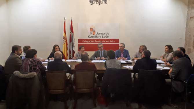 Reunión del Consejo de Salud del Área de Ávila.