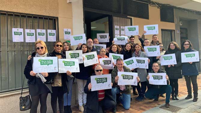 Delegados de CSIF en el Día contra la Violencia de Género.