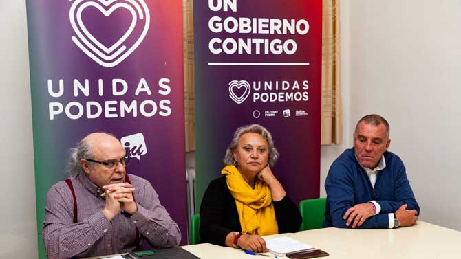 Candidatos de Unidas Podemos en Piedrah&iacute;ta.