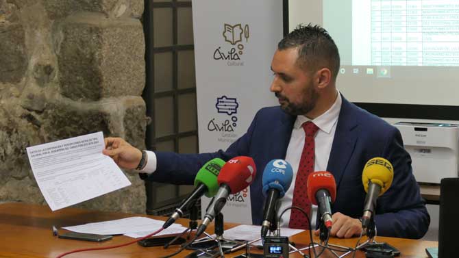 Rueda de prensa de José Ramón Budiño.