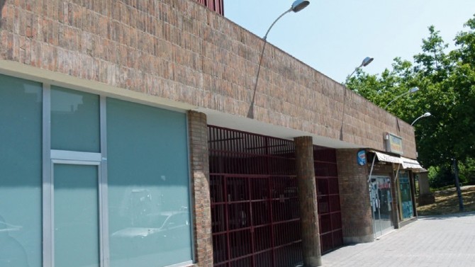 Antigua estación de autobuses.