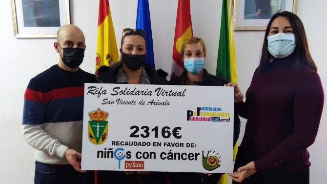 Iniciatia solidaria para Pyfano en San Vicente de Arévalo.