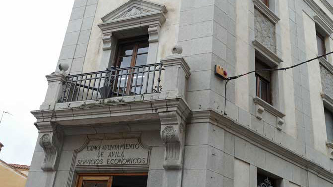 Servicios económicos del Ayuntamiento de Ávila.