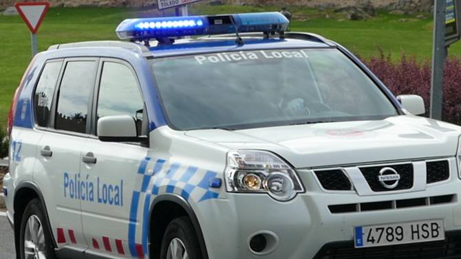Patrulla de la Policía Local.
