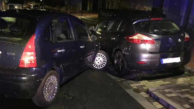 Accidente en la calle La Encarnación.