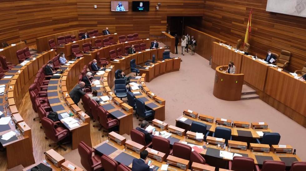 Imagen de archivo de las Cortes de Castilla y León.