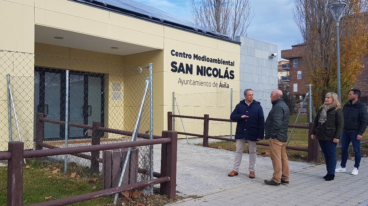 Nueva imagen del Centro Medioambiental San Nicolás.