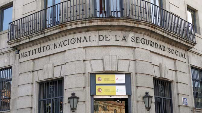 Instituto Nacional de la Seguridad Social en Ávila.