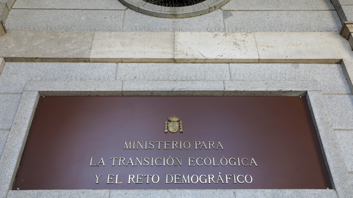 Fachada del Miteco.