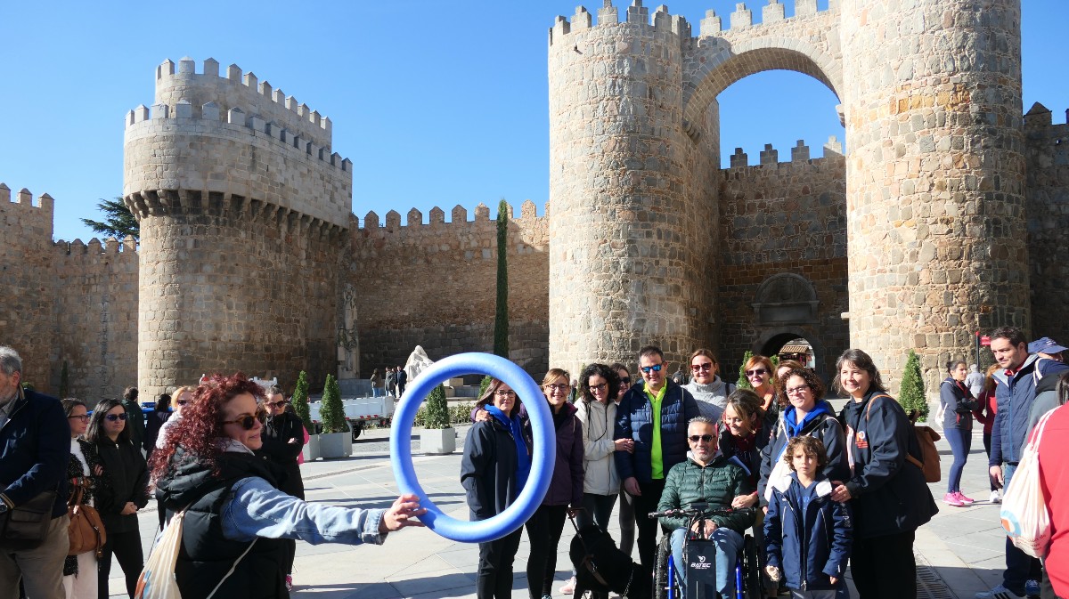 Marcha popular ‘Unidos por la diabetes’ en Ávila.