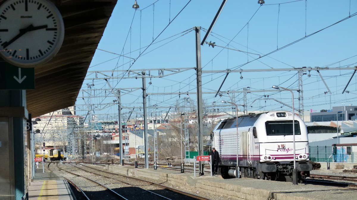 Estación ferroviaria de Ávila.