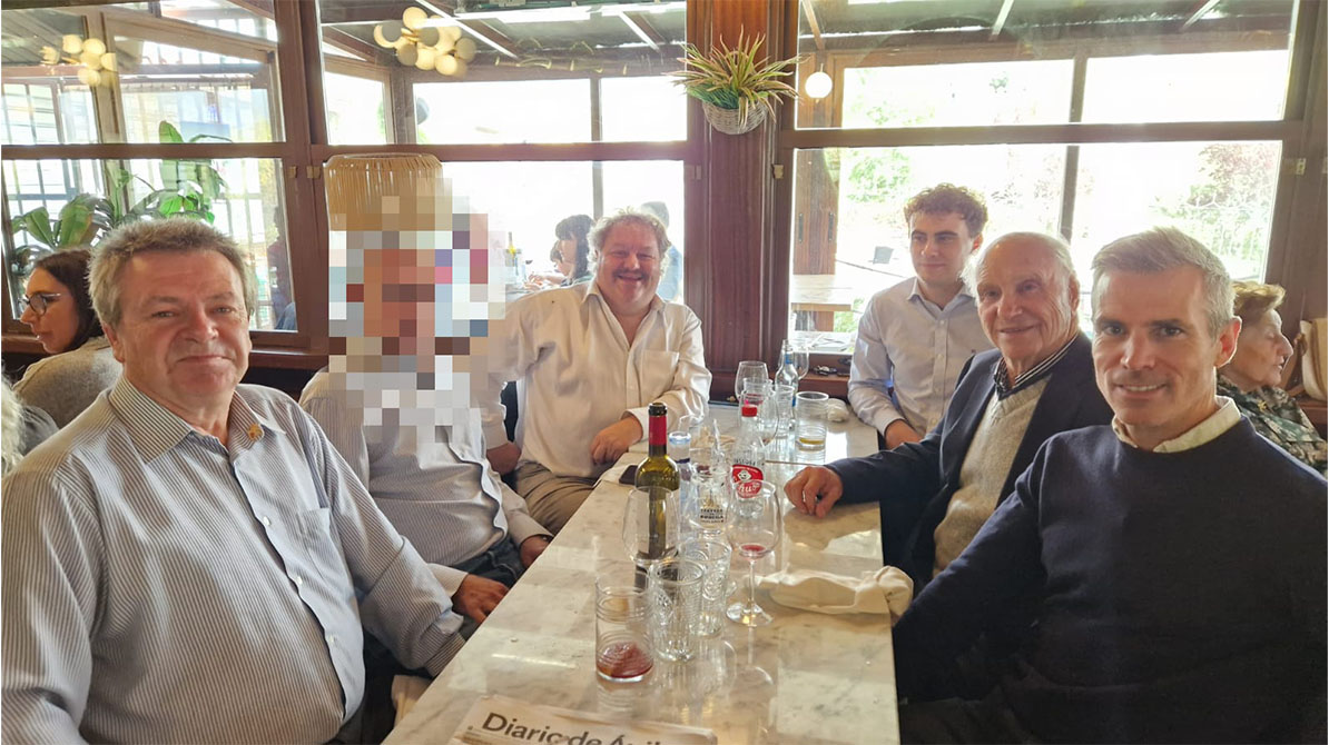 Reunión anual de antiguos miembros del Frente de Juventudes de Ávila