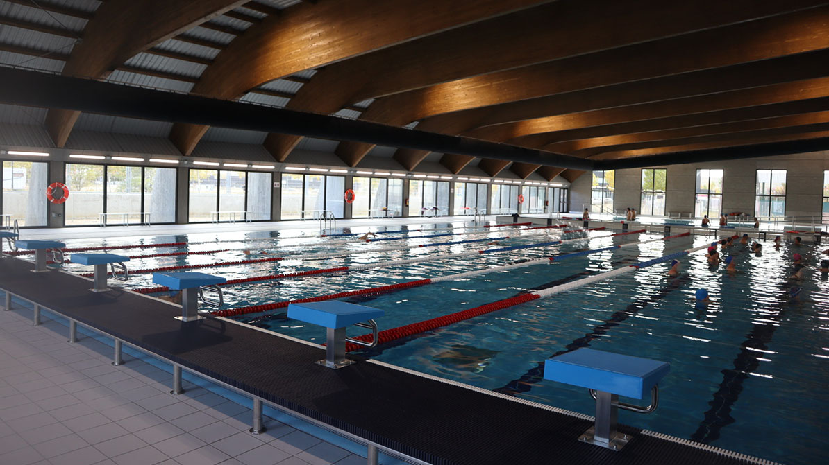 Nueva piscina cubierta de Ávila.