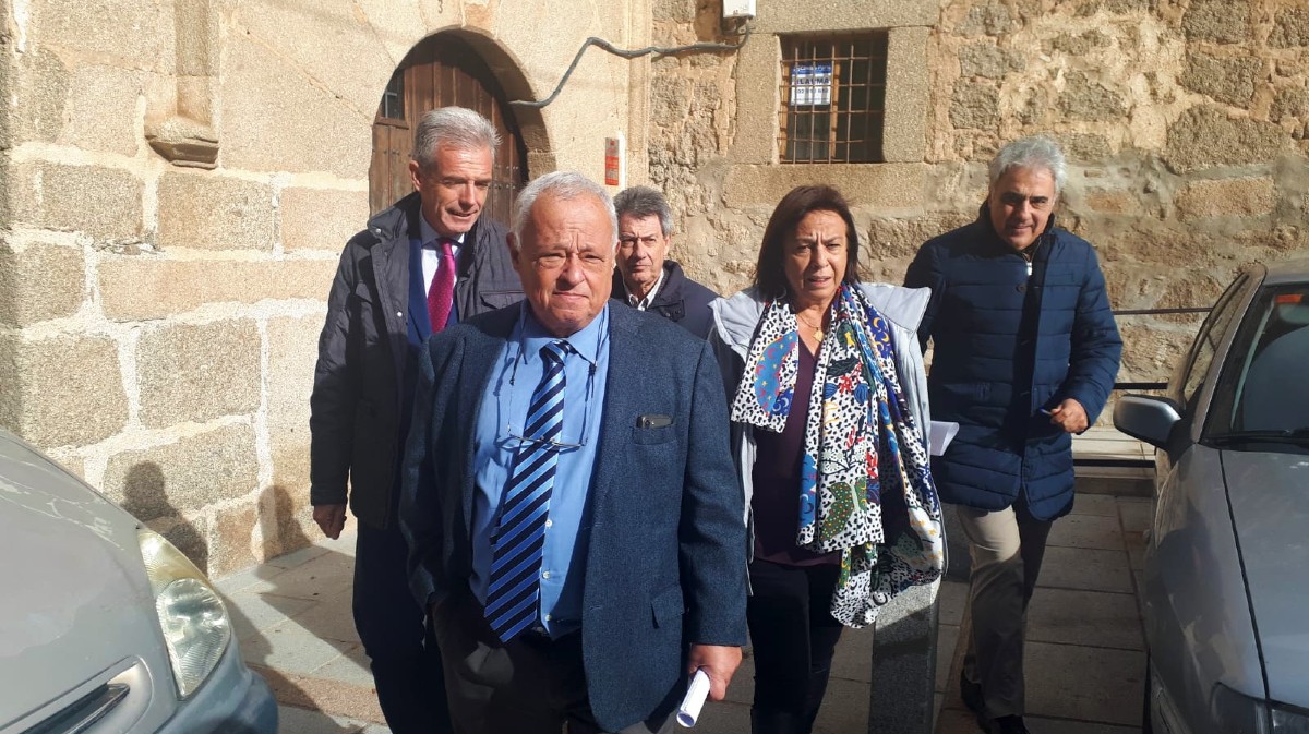 Visita del consejero de Cultura al convento de Piedrahíta.