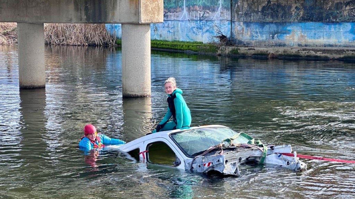 Concentración de agrupaciones de Protección Civil en Navaluenga.