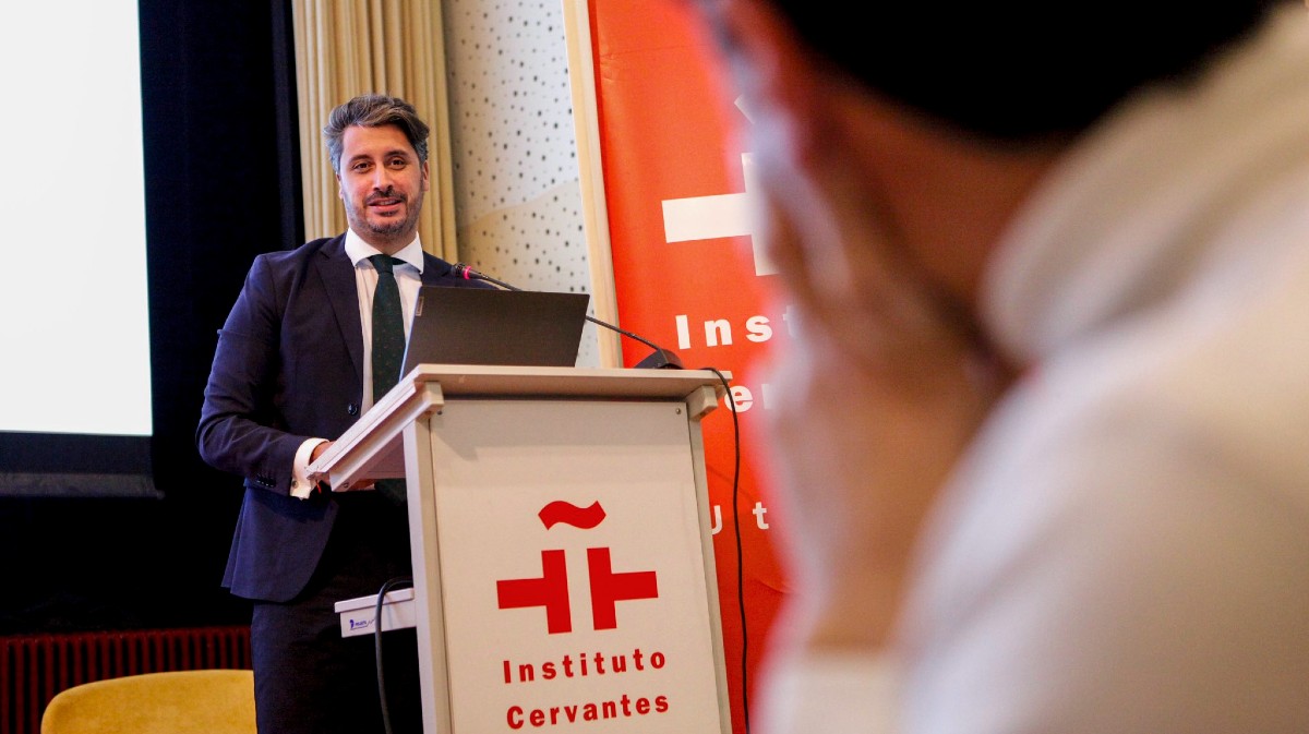 El preesidente del Grupo de Ciudades Patrimonio en Holanda.