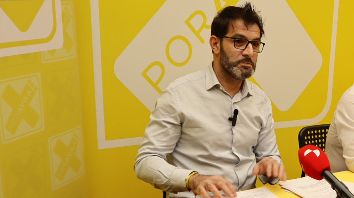 Óscar Jiménez, portavoz del Grupo Provincial Por Ávila