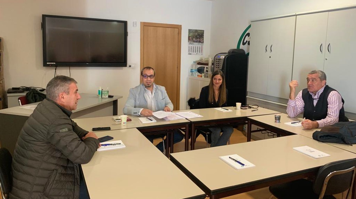 Reunión del procurador de Por Ávila con CSIF.