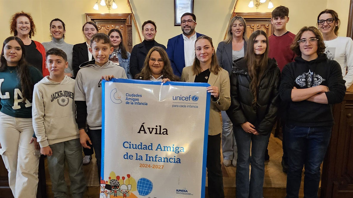 Menores que han participado en la reunión