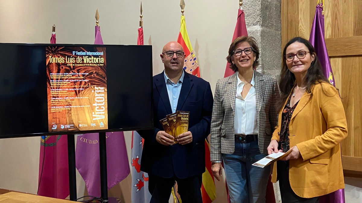 Presentación del Festival Internacional Tomás Luis de Victoria.