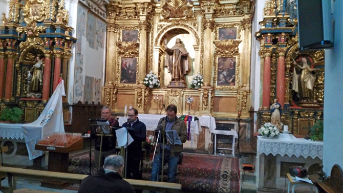 Imagen de archivo de un acto dedicado a San Juan de la Cruz en Fontiveros.