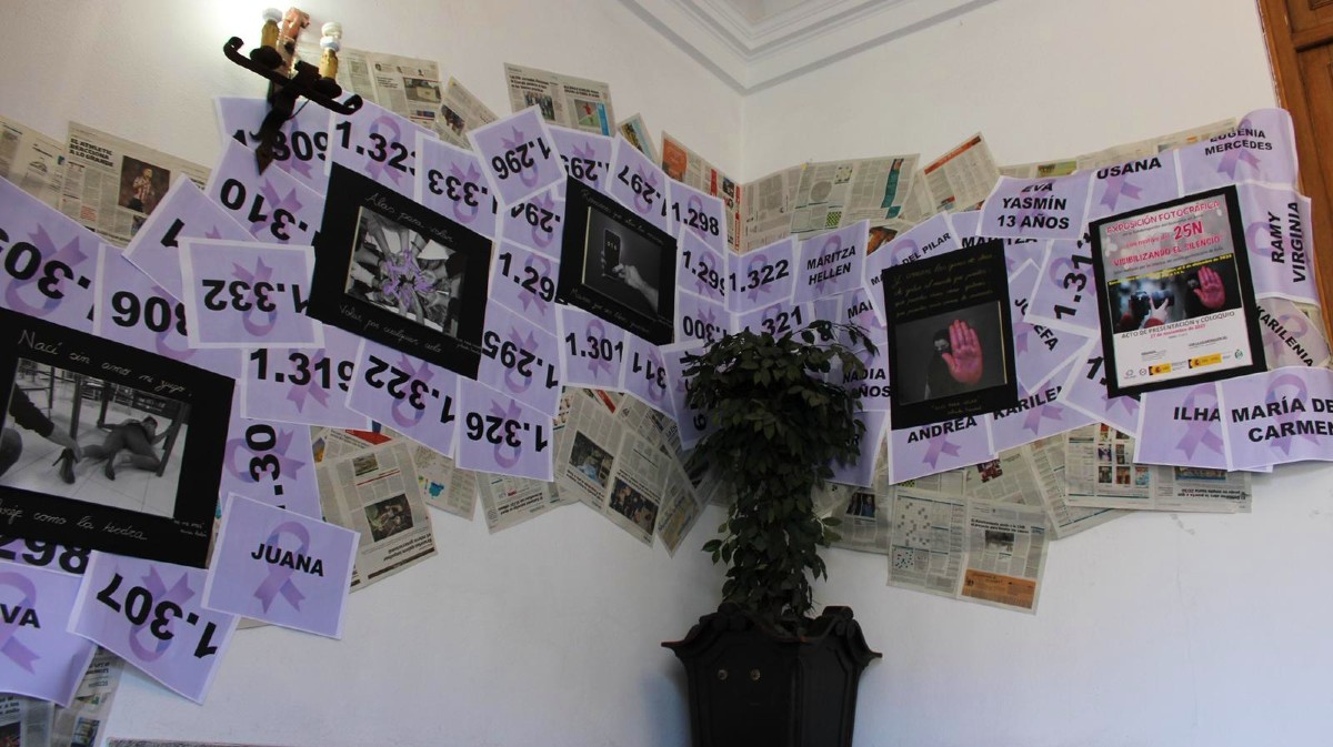 Exposición de las internas de Brieva en la Subdelegación del Gobierno en Ávila.