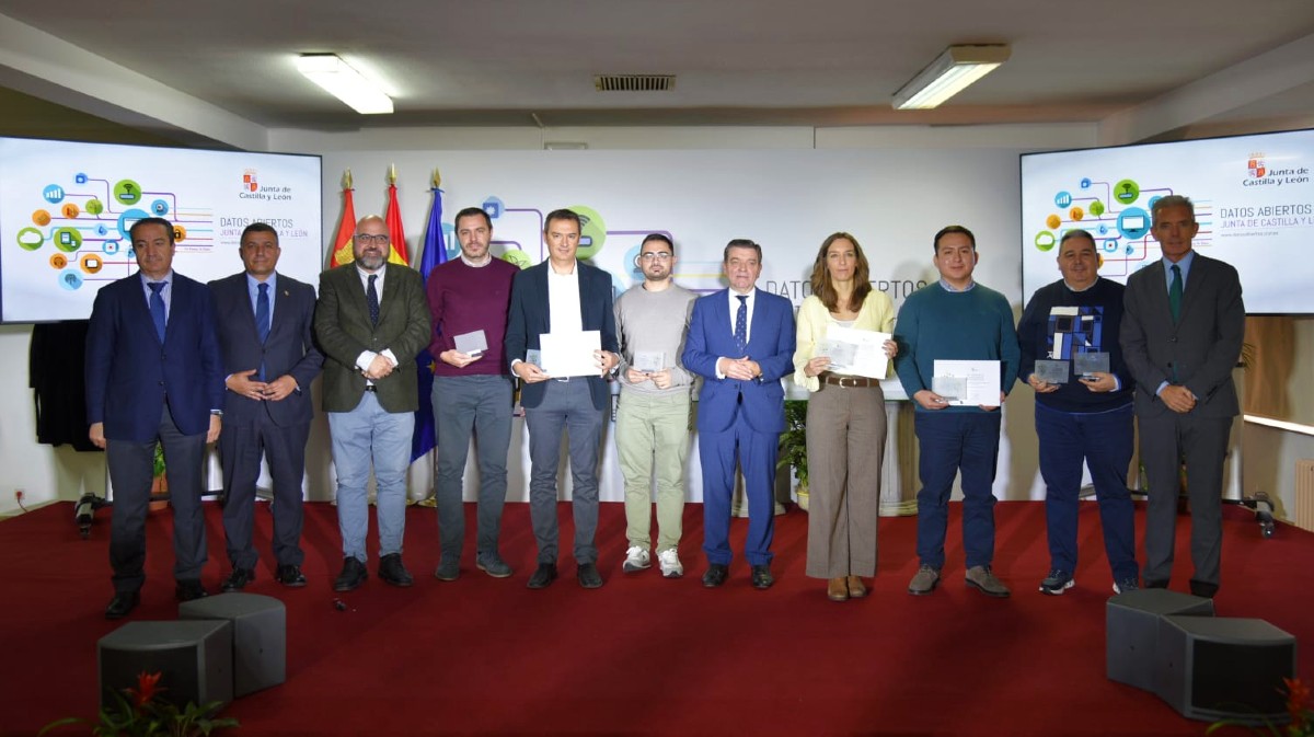 Entrega de los IX Premios Datos Abiertos de Castilla y León.