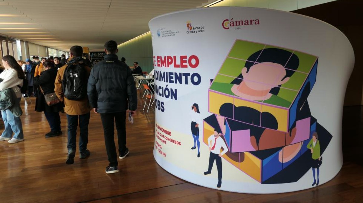 La Feria de Empleo Ávil@jobs en el Lienzo Norte.